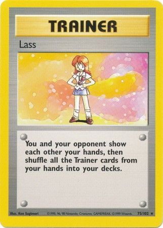 Lass (75/102) [Base Set Unlimited] | Galactic Gamez