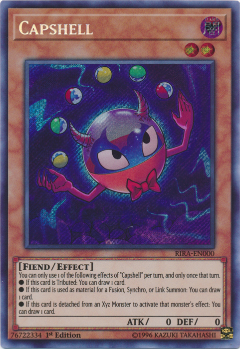 Capshell [RIRA-EN000] Secret Rare | Galactic Gamez