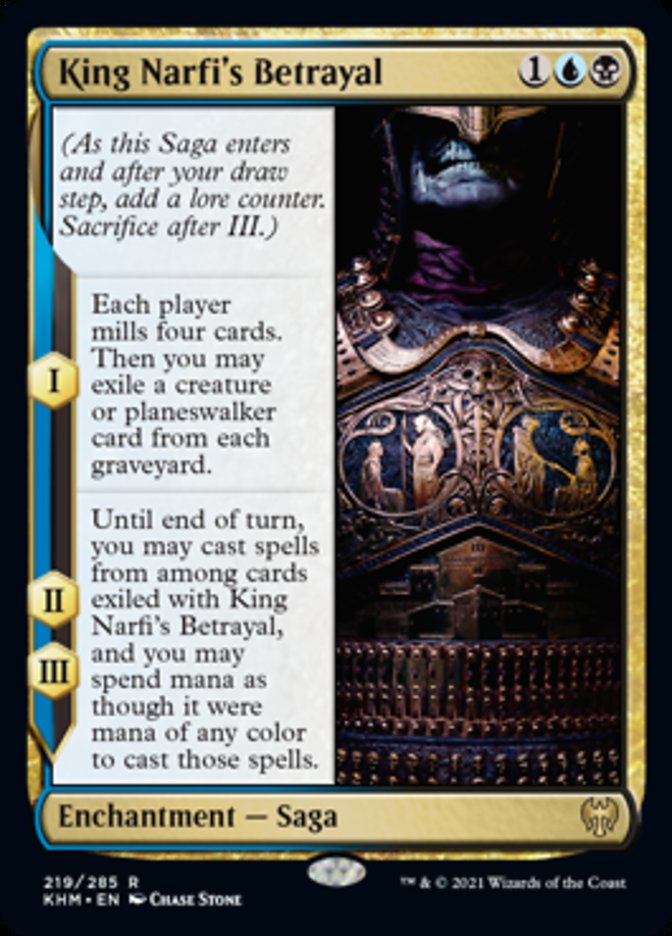 King Narfi's Betrayal [Kaldheim] | Galactic Gamez