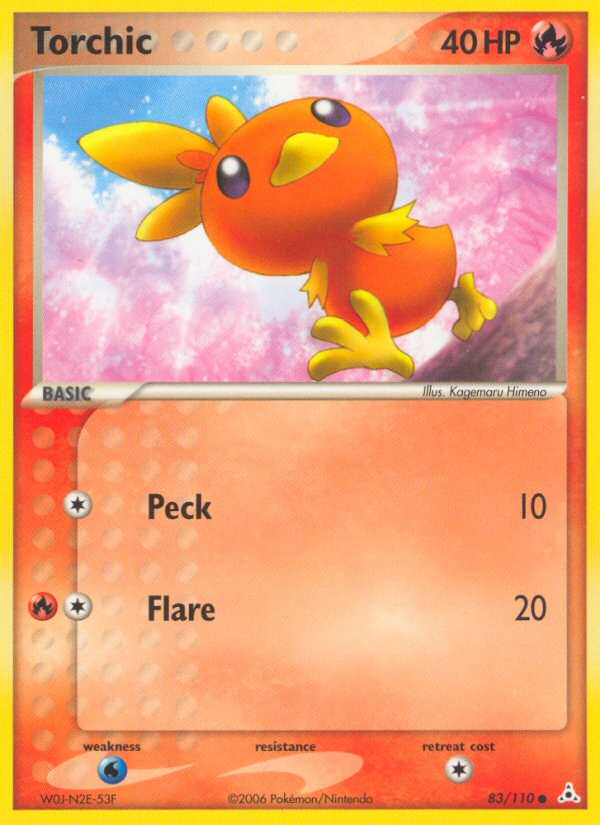 Torchic (83/110) [EX: Holon Phantoms] | Galactic Gamez