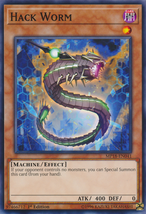 Hack Worm [MP18-EN041] Common | Galactic Gamez