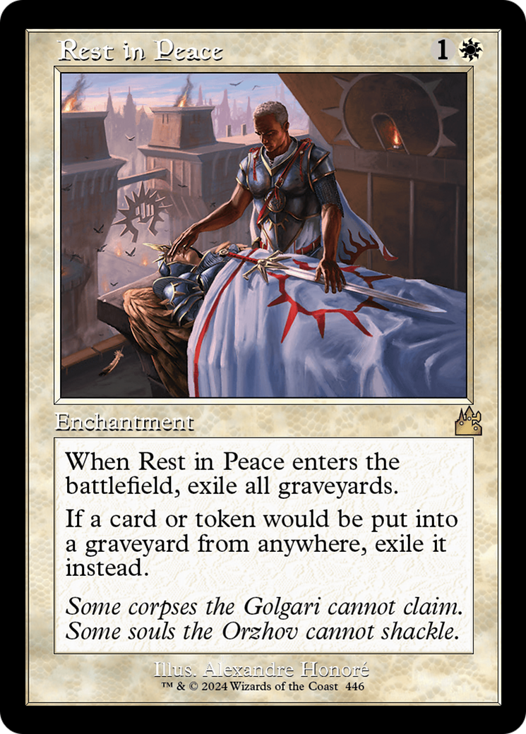 Rest in Peace (Retro Frame) [Ravnica Remastered] | Galactic Gamez