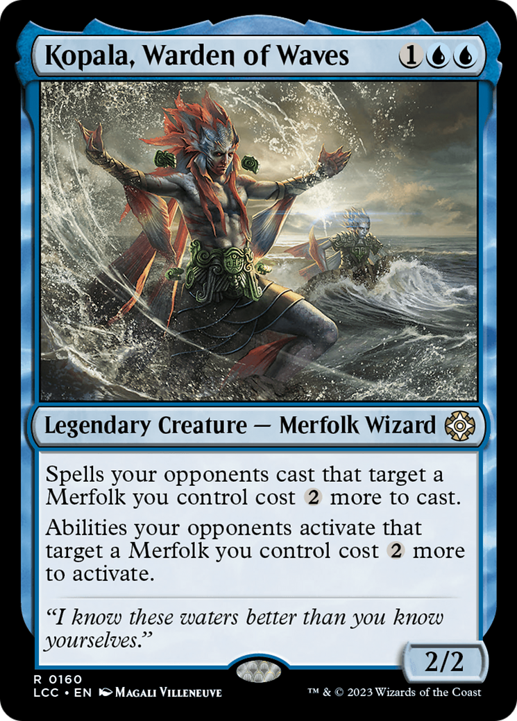 Kopala, Warden of Waves [The Lost Caverns of Ixalan Commander] | Galactic Gamez