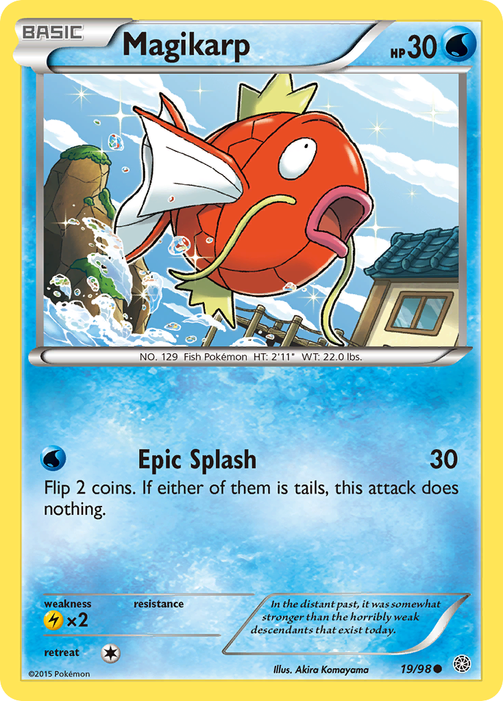 Magikarp (19/98) [XY: Ancient Origins] | Galactic Gamez