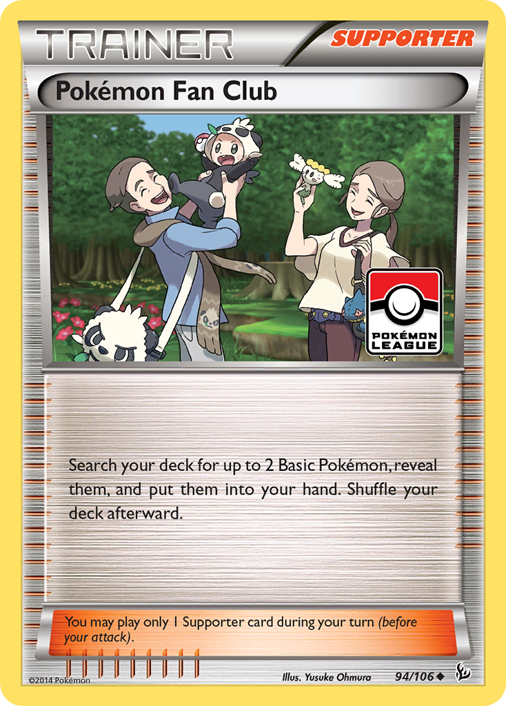 Pokemon Fan Club (94/106) [XY: Flashfire] | Galactic Gamez