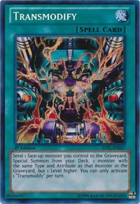 Transmodify [JOTL-EN067] Secret Rare | Galactic Gamez