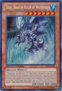 Tidal, Dragon Ruler of Waterfalls [CT10-EN001] Secret Rare | Galactic Gamez