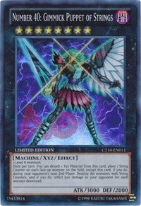 Number 40: Gimmick Puppet of Strings [CT10-EN011] Super Rare | Galactic Gamez