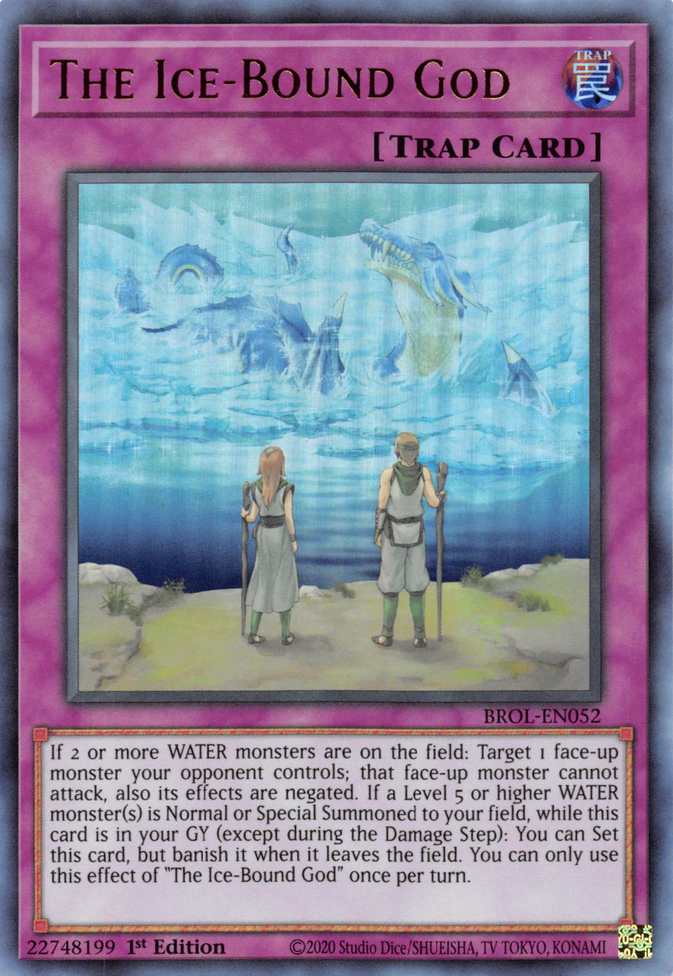 The Ice-Bound God [BROL-EN052] Ultra Rare | Galactic Gamez