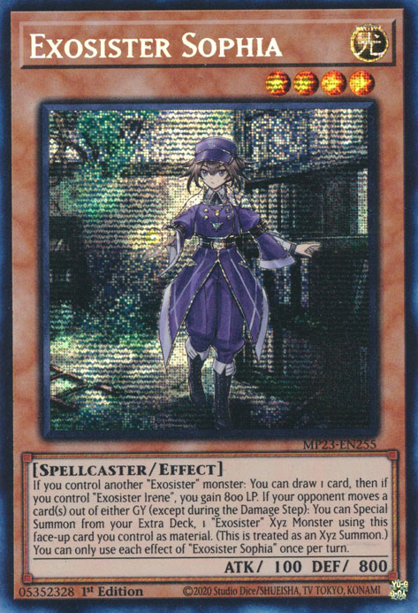 Exosister Sophia [MP23-EN255] Prismatic Secret Rare | Galactic Gamez