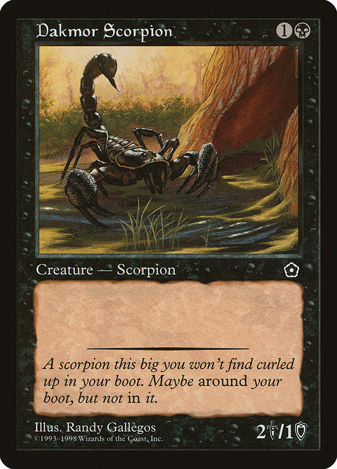 Dakmor Scorpion [Portal Second Age] | Galactic Gamez