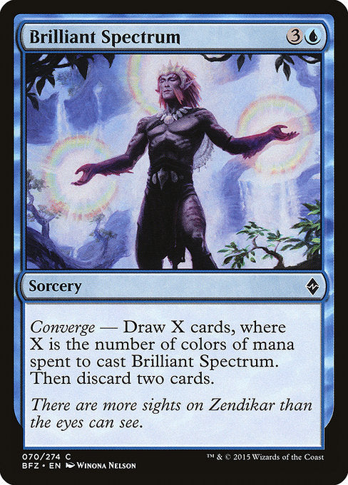 Brilliant Spectrum [Battle for Zendikar] | Galactic Gamez