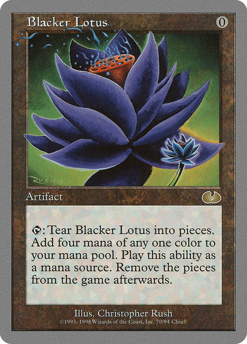 Blacker Lotus [Unglued] | Galactic Gamez