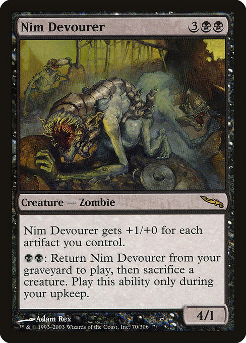 Nim Devourer [Mirrodin] | Galactic Gamez