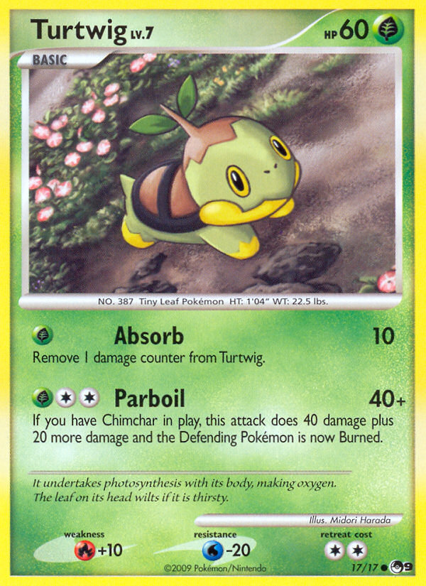 Turtwig (17/17) [POP Series 9] | Galactic Gamez