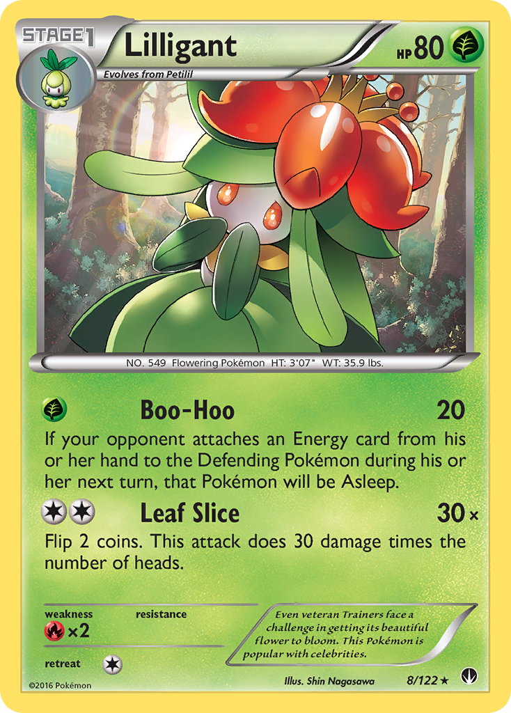 Lilligant (8/122) [XY: BREAKpoint] | Galactic Gamez