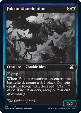 Falcon Abomination [Innistrad: Double Feature] | Galactic Gamez