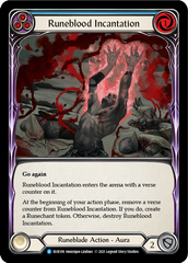 Runeblood Incantation (Blue) [EVR109] (Everfest)  1st Edition Rainbow Foil | Galactic Gamez