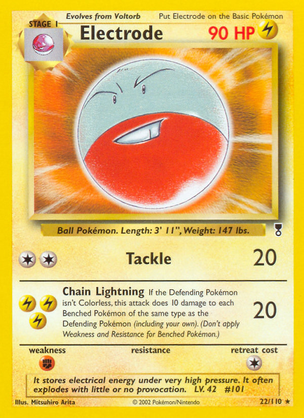 Electrode (22/110) [Legendary Collection] | Galactic Gamez