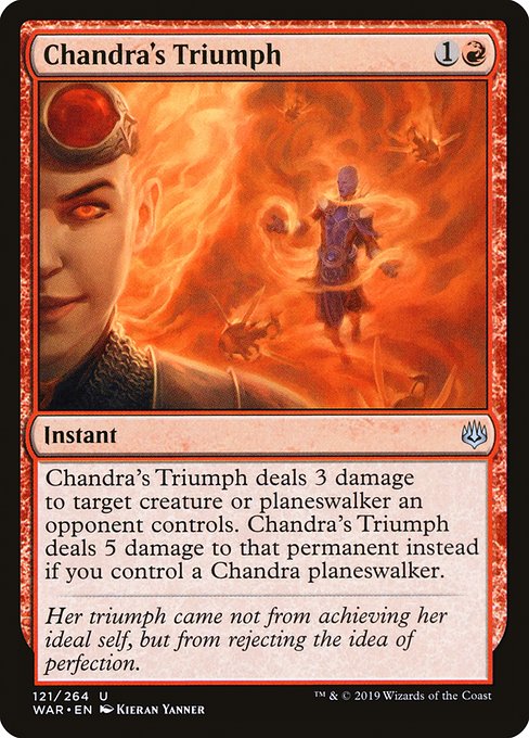 Chandra's Triumph [War of the Spark] | Galactic Gamez