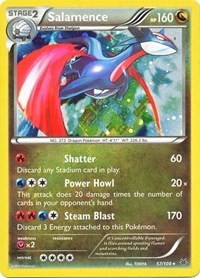 Salamence (57/108) (Cosmos Holo) (Blister Exclusive) [XY: Roaring Skies] | Galactic Gamez