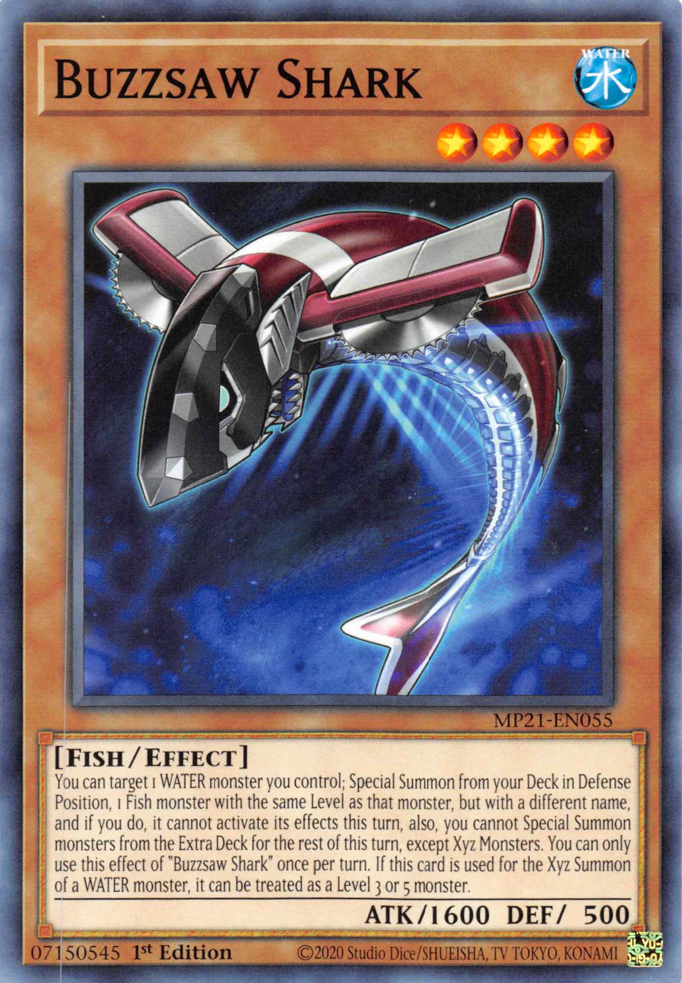 Buzzsaw Shark [MP21-EN055] Common | Galactic Gamez