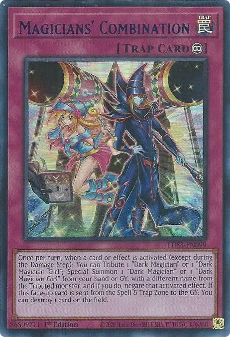 Magicians' Combination (Blue) [LDS3-EN099] Ultra Rare | Galactic Gamez