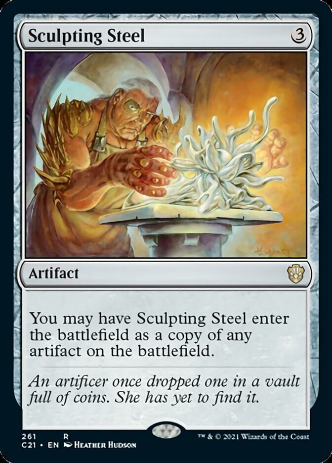 Sculpting Steel [Commander 2021] | Galactic Gamez