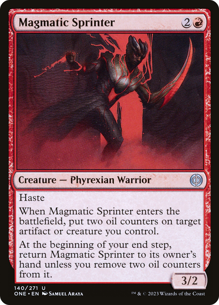 Magmatic Sprinter [Phyrexia: All Will Be One] | Galactic Gamez