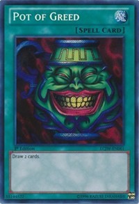 Pot of Greed [LCJW-EN061] Secret Rare | Galactic Gamez