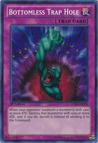 Bottomless Trap Hole [LCJW-EN078] Secret Rare | Galactic Gamez