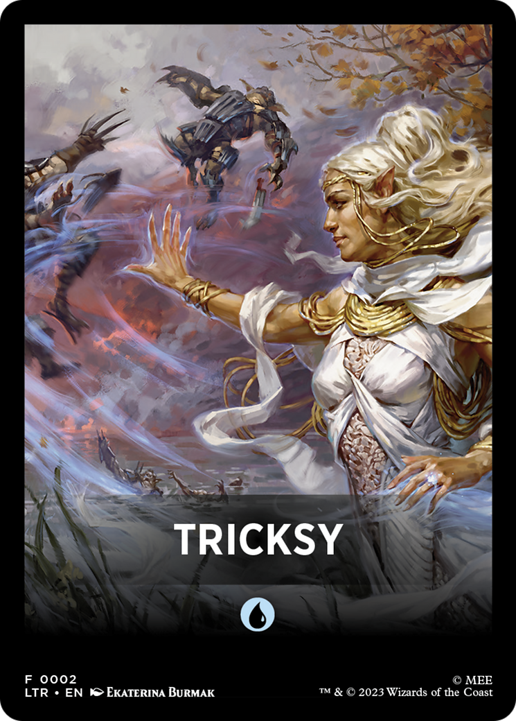 Tricksy Theme Card [The Lord of the Rings: Tales of Middle-Earth Tokens] | Galactic Gamez