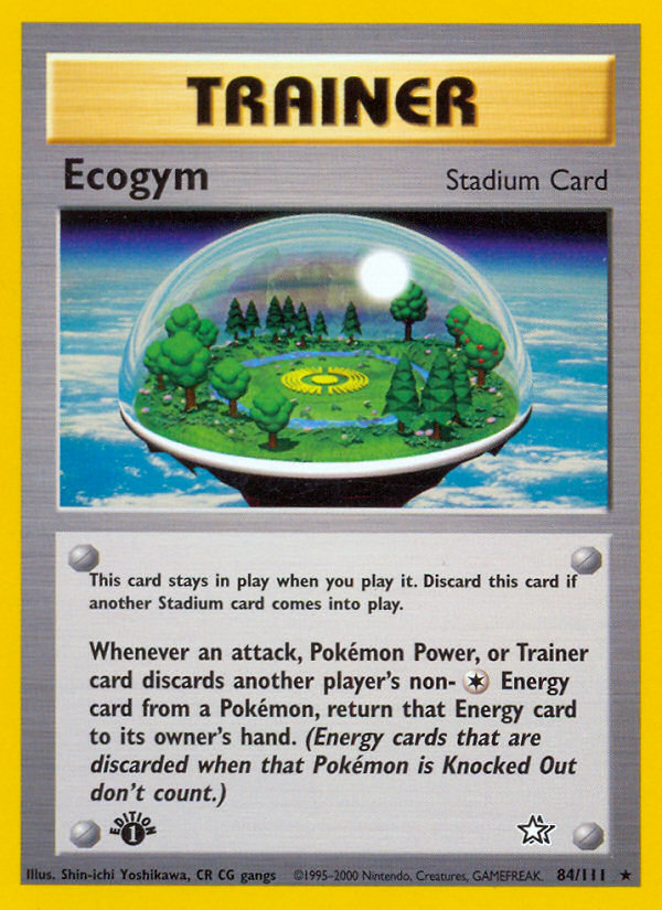 Ecogym (84/111) [Neo Genesis 1st Edition] | Galactic Gamez
