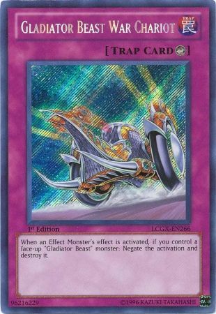 Gladiator Beast War Chariot [LCGX-EN266] Secret Rare | Galactic Gamez