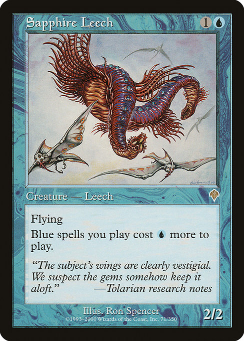 Sapphire Leech [Invasion] | Galactic Gamez