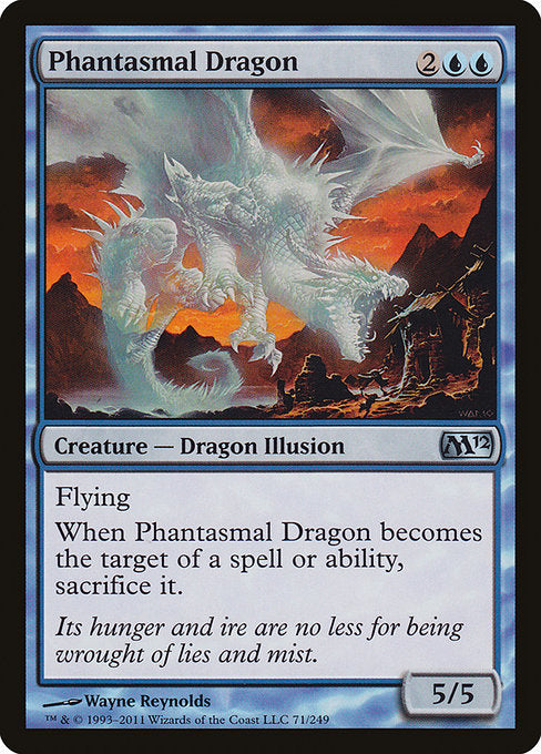 Phantasmal Dragon [Magic 2012] | Galactic Gamez