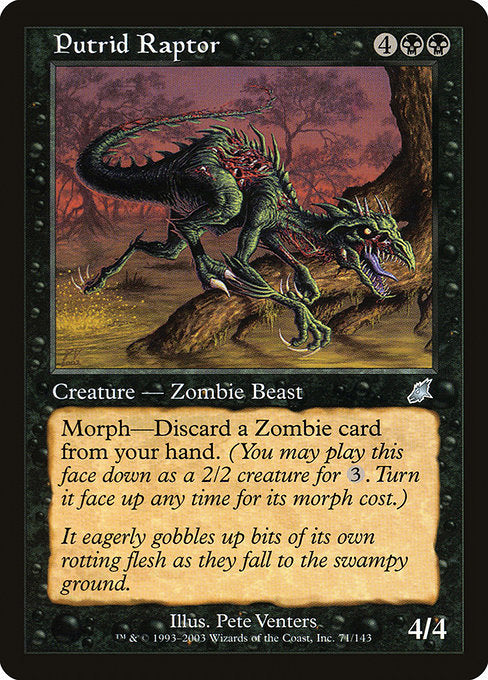 Putrid Raptor [Scourge] | Galactic Gamez