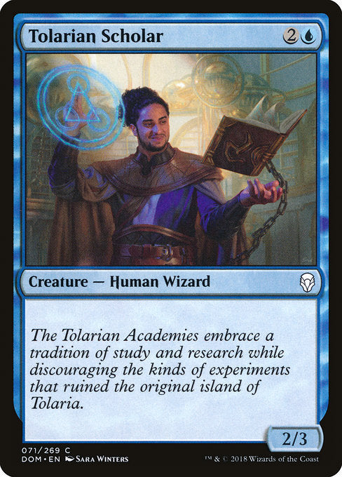 Tolarian Scholar [Dominaria] | Galactic Gamez