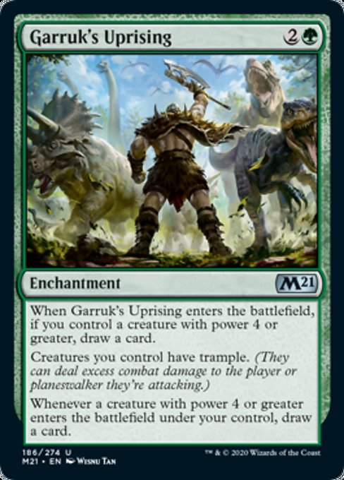 Garruk's Uprising [Core Set 2021] | Galactic Gamez