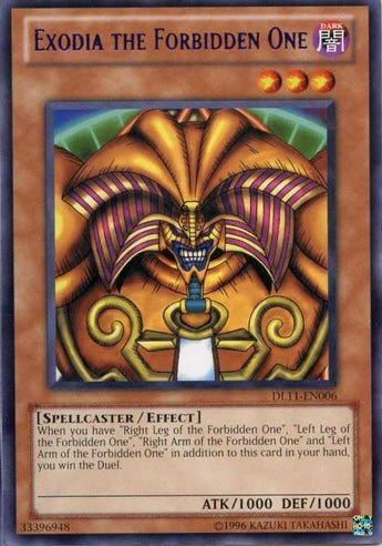 Exodia the Forbidden One (Purple) [DL11-EN006] Rare | Galactic Gamez