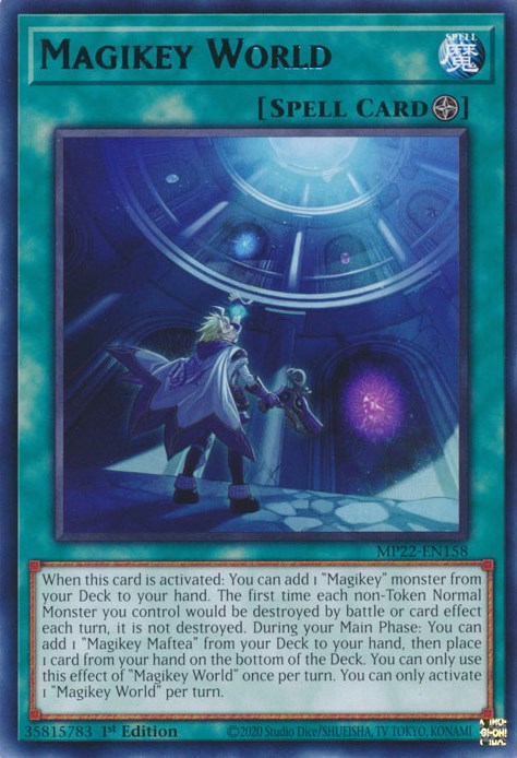 Magikey World [MP22-EN158] Rare | Galactic Gamez