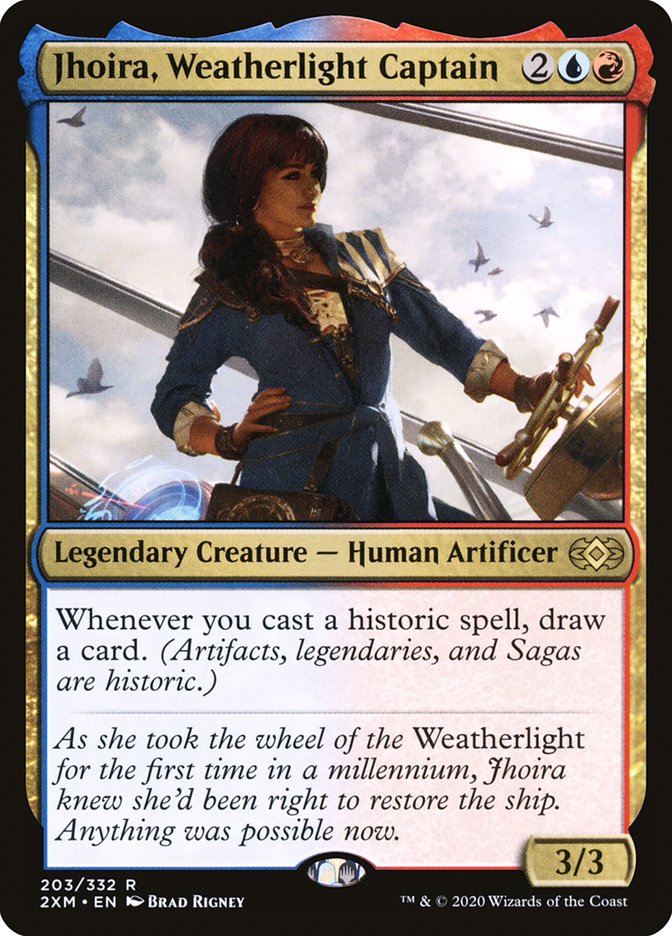 Jhoira, Weatherlight Captain [Double Masters] | Galactic Gamez