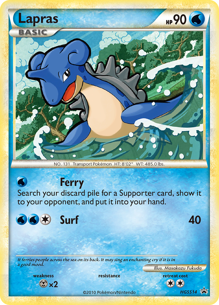 Lapras (HGSS14) [HeartGold & SoulSilver: Black Star Promos] | Galactic Gamez