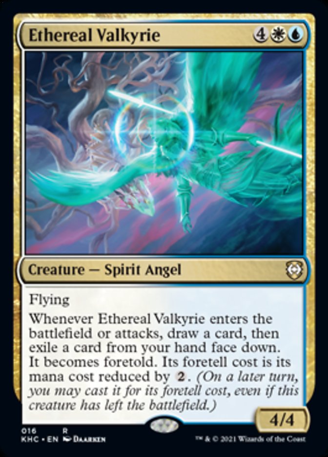 Ethereal Valkyrie [Kaldheim Commander] | Galactic Gamez