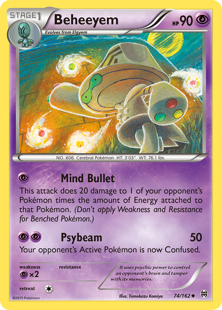 Beheeyem (74/162) [XY: BREAKthrough] | Galactic Gamez