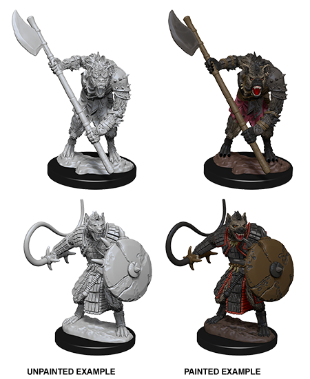 Pathfinder Battles Unpainted Minis - Gnolls | Galactic Gamez