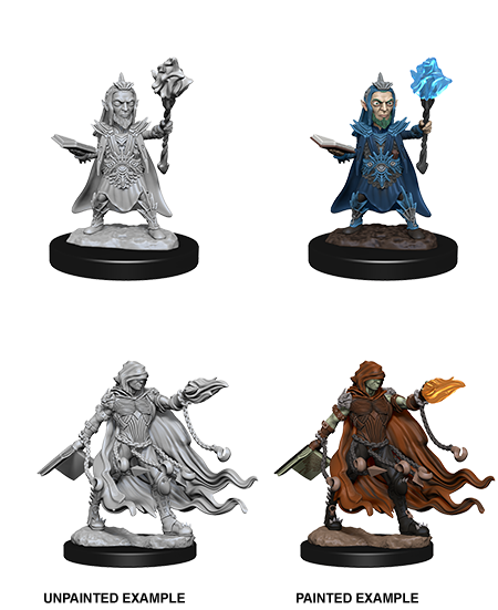 Pathfinder Deep Cuts Unpainted Miniatures: Evil Wizards | Galactic Gamez