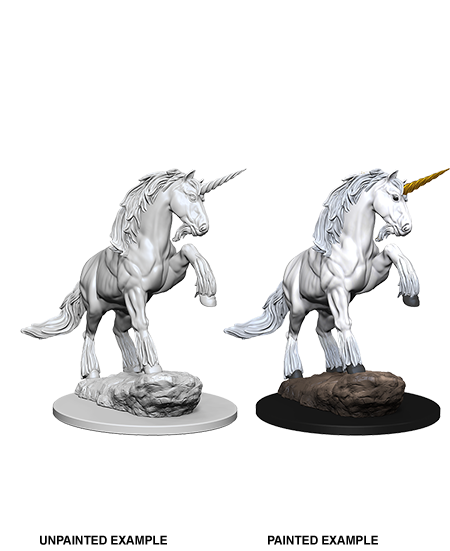 Pathfinder Deep Cuts Unpainted Miniatures: Unicorn | Galactic Gamez