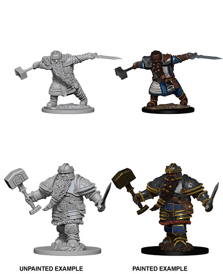 D&D Nolzur's Marvelous Miniatures: Dwarf Fighter | Galactic Gamez