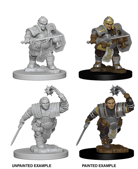 D&D Nolzur's Marvelous Miniatures: Dwarf Fighter | Galactic Gamez